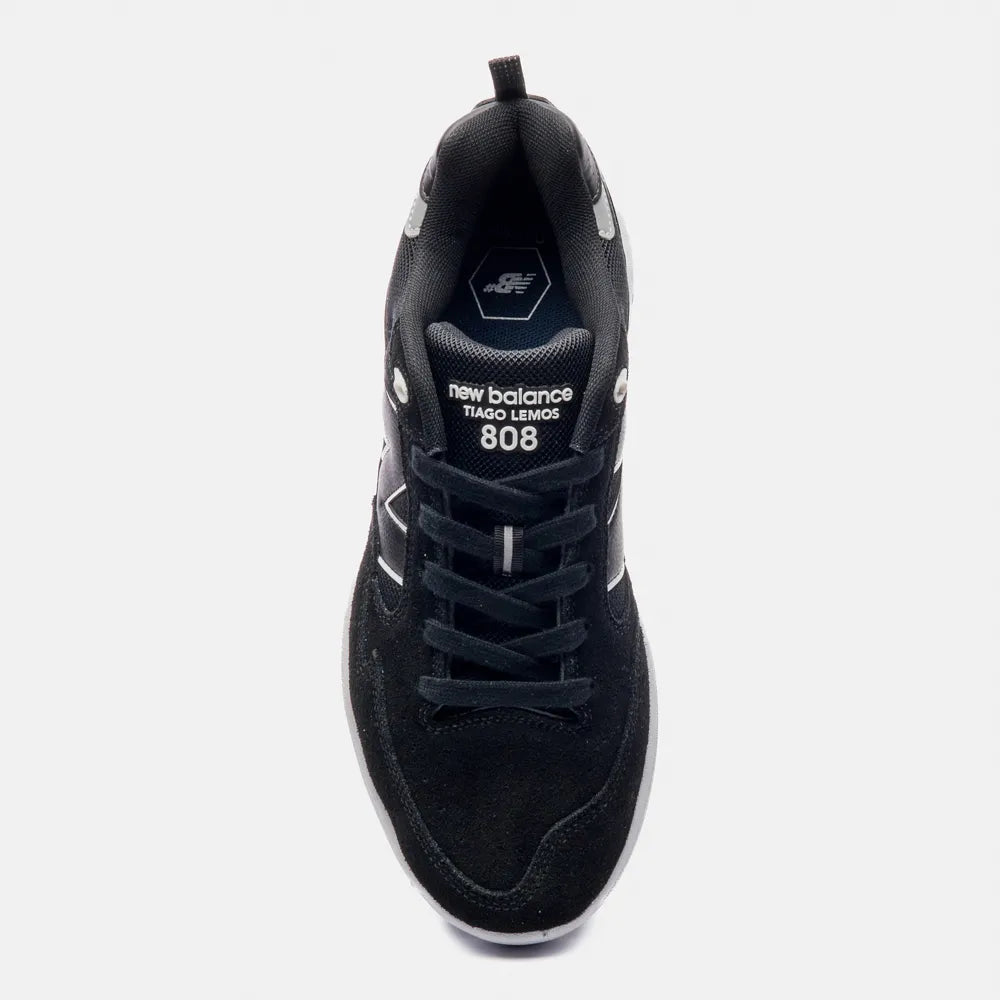 TENIS NEW BALANCE NUMERIC 808 TIAGO LEMOS PRETO/BRANCO