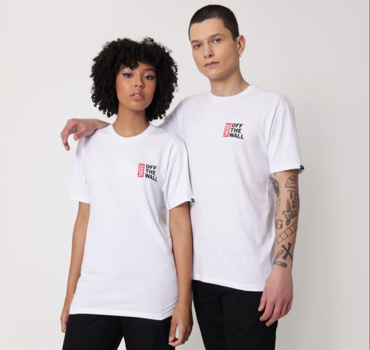 CAMISETA VANS OFF THE WALL WHITE