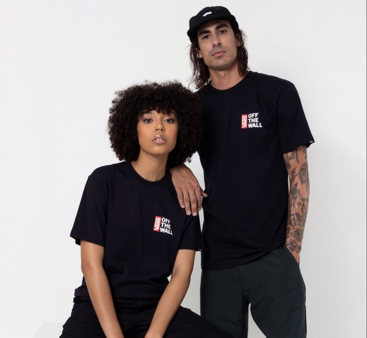 CAMISETA VANS OFF THE WALL BLACK