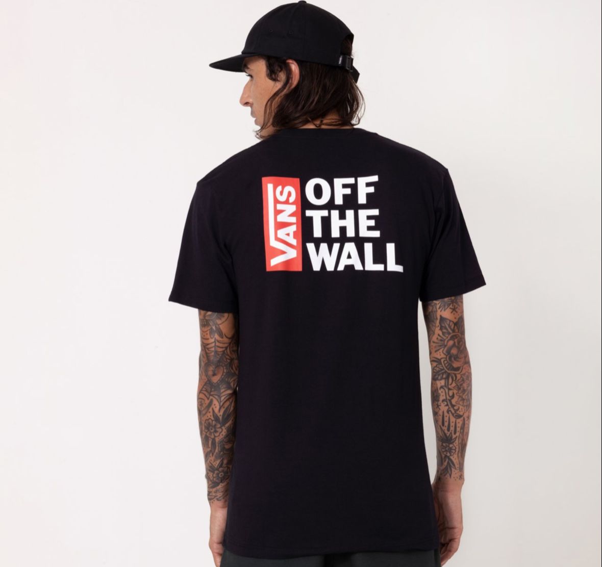 CAMISETA VANS OFF THE WALL BLACK