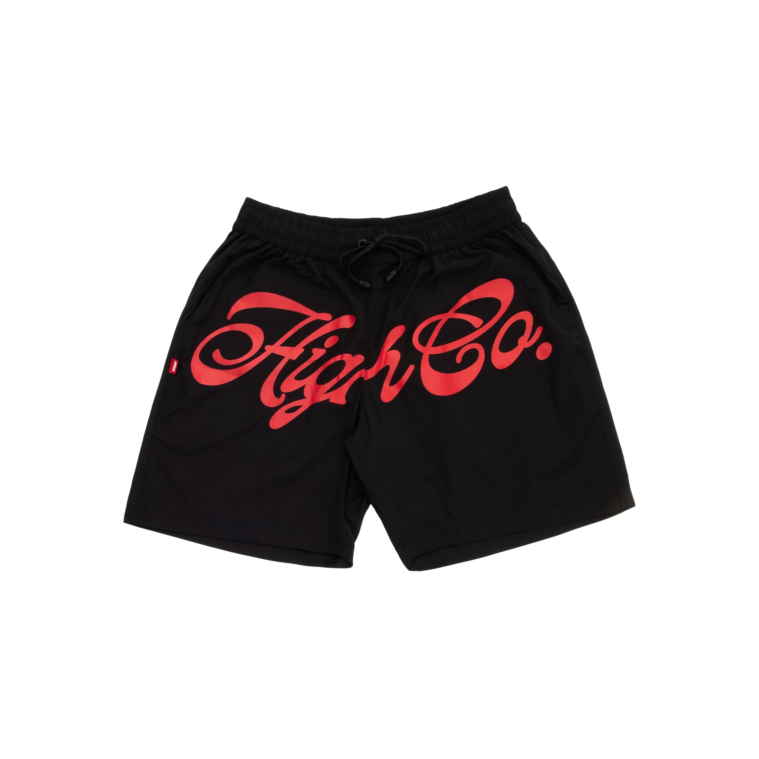 SHORTS HIGH SCRIPT BLACK