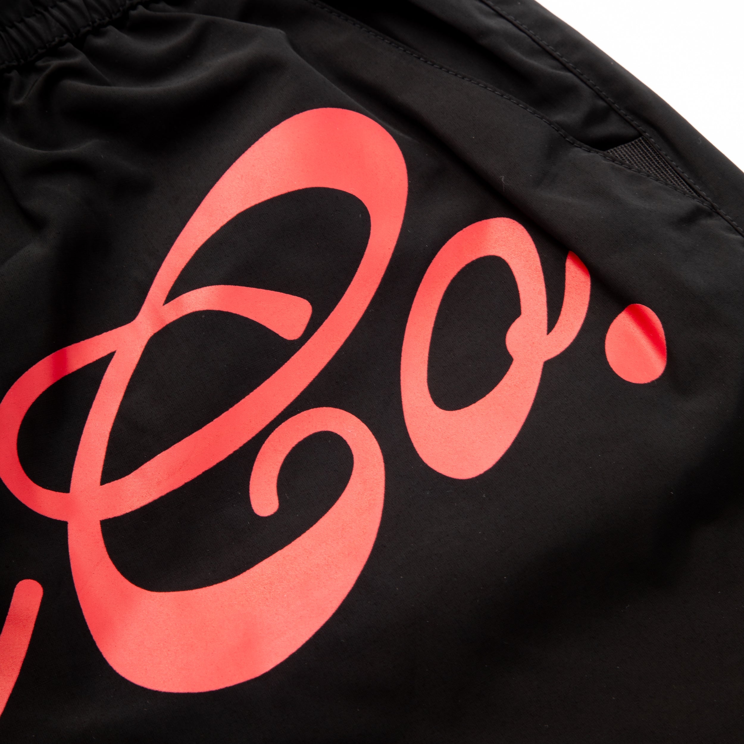 SHORTS HIGH SCRIPT BLACK