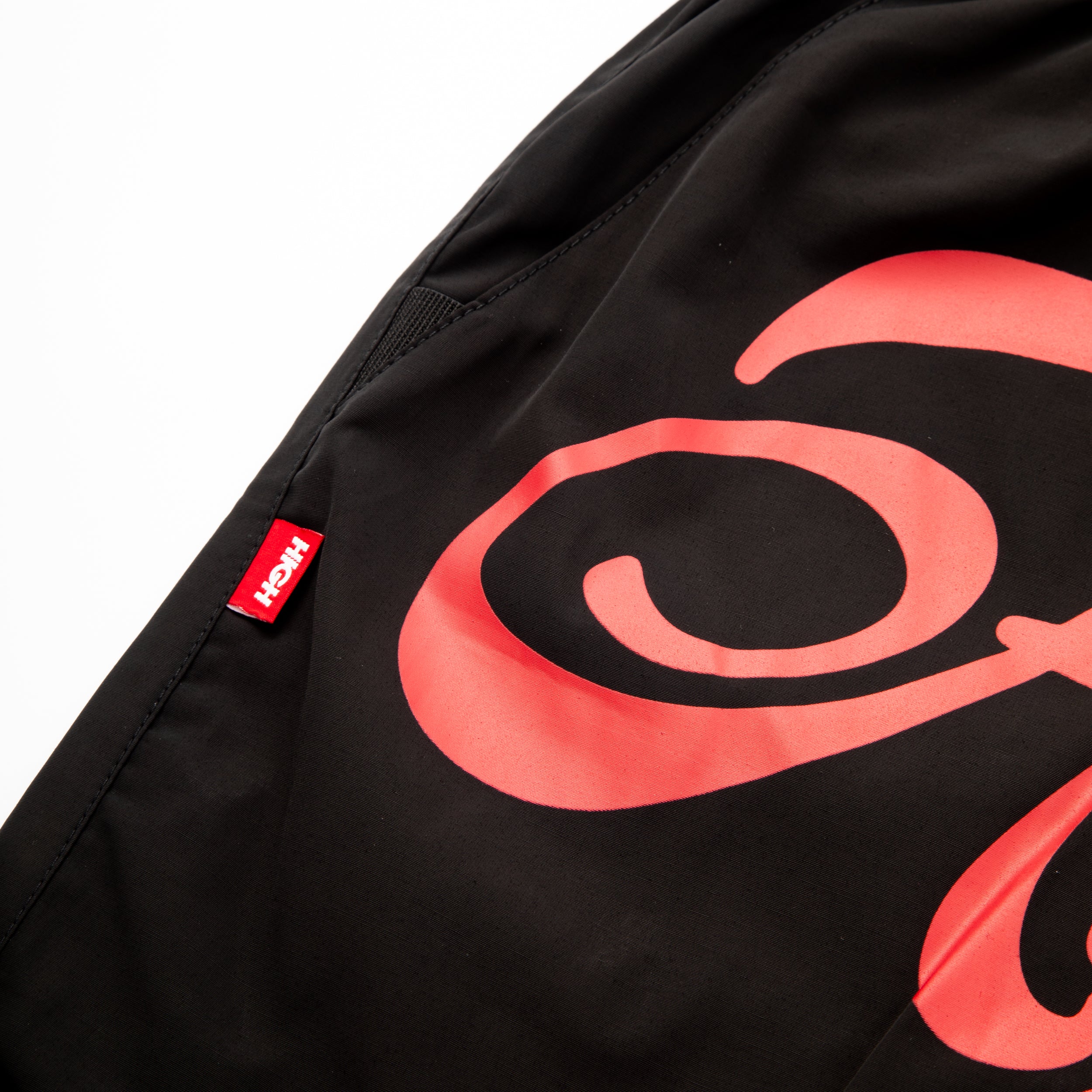 SHORTS HIGH SCRIPT BLACK