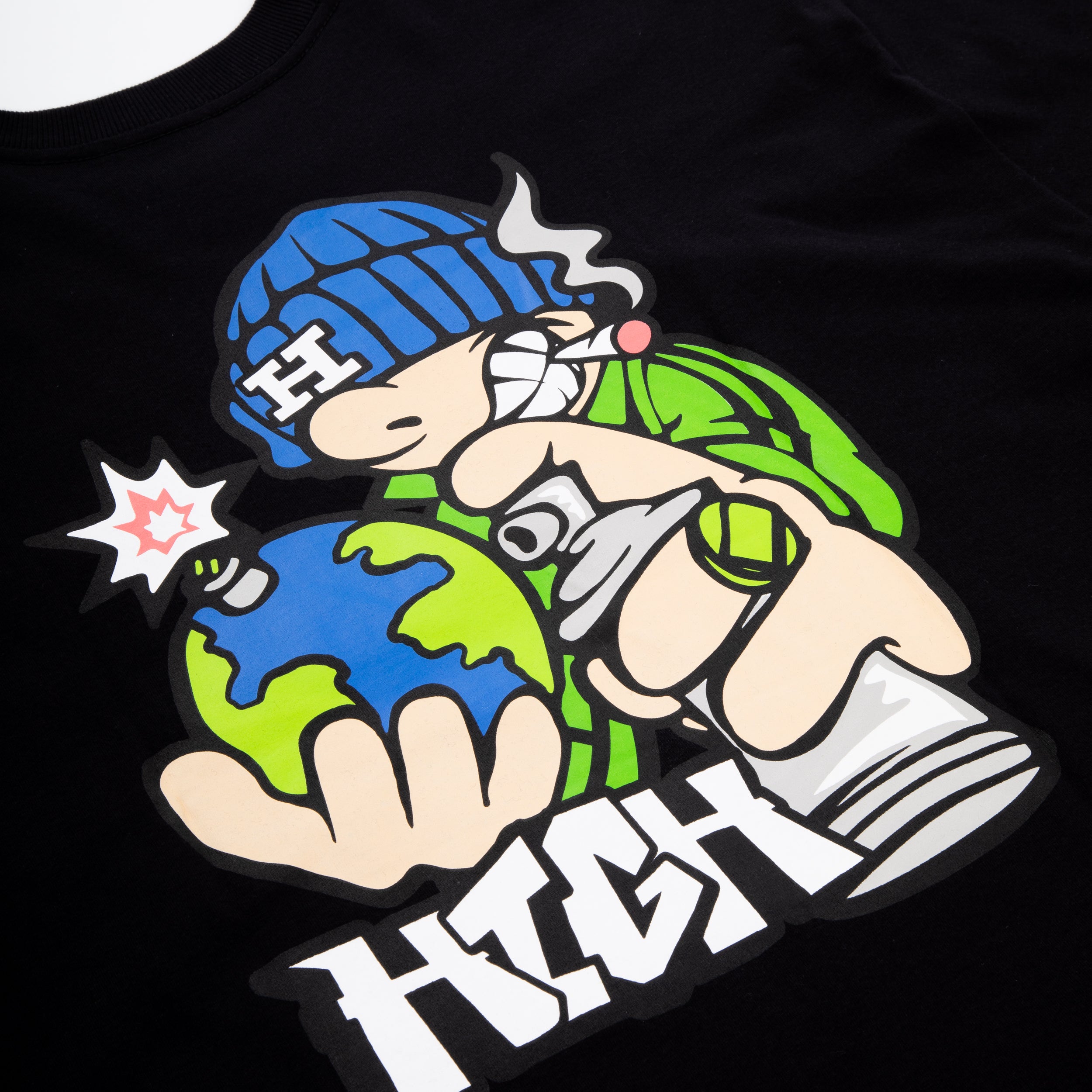 CAMISETA HIGH REBEL BLACK