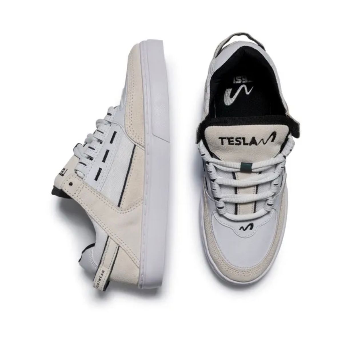 TENIS TESLA COIL OFF WHITE FURTA COR