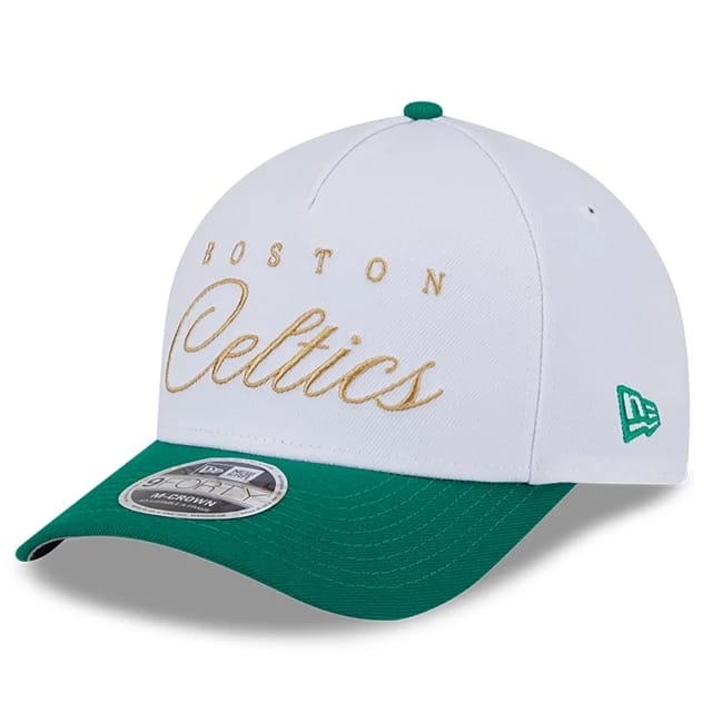 Boné New Era 9FORTY M-Crown A-Frame 2025 Boston Celtics