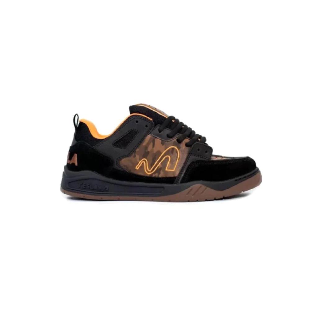 TENIS TESLA NINE BLACK CAMO