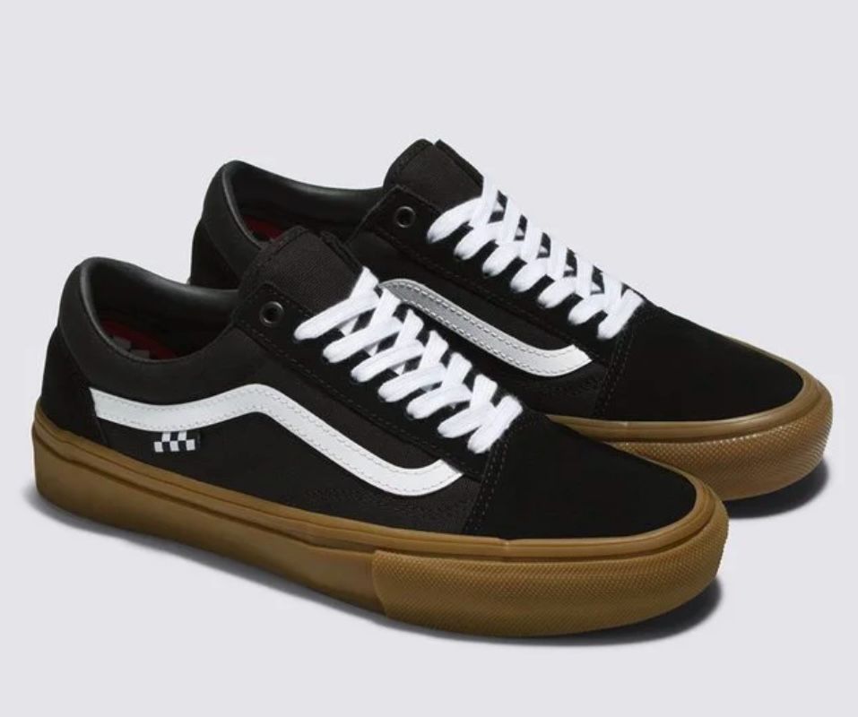 TENIS VANS OLD SKOOL PRO BLACK GUM