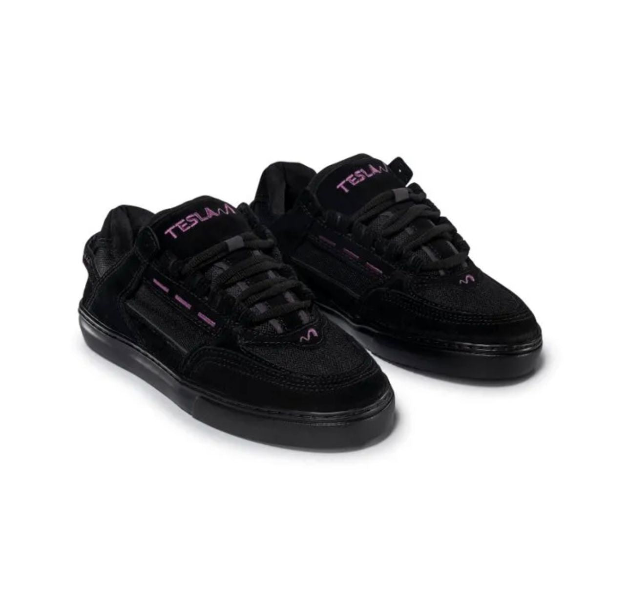 TENIS TESLA COIL BLACK PURPLE