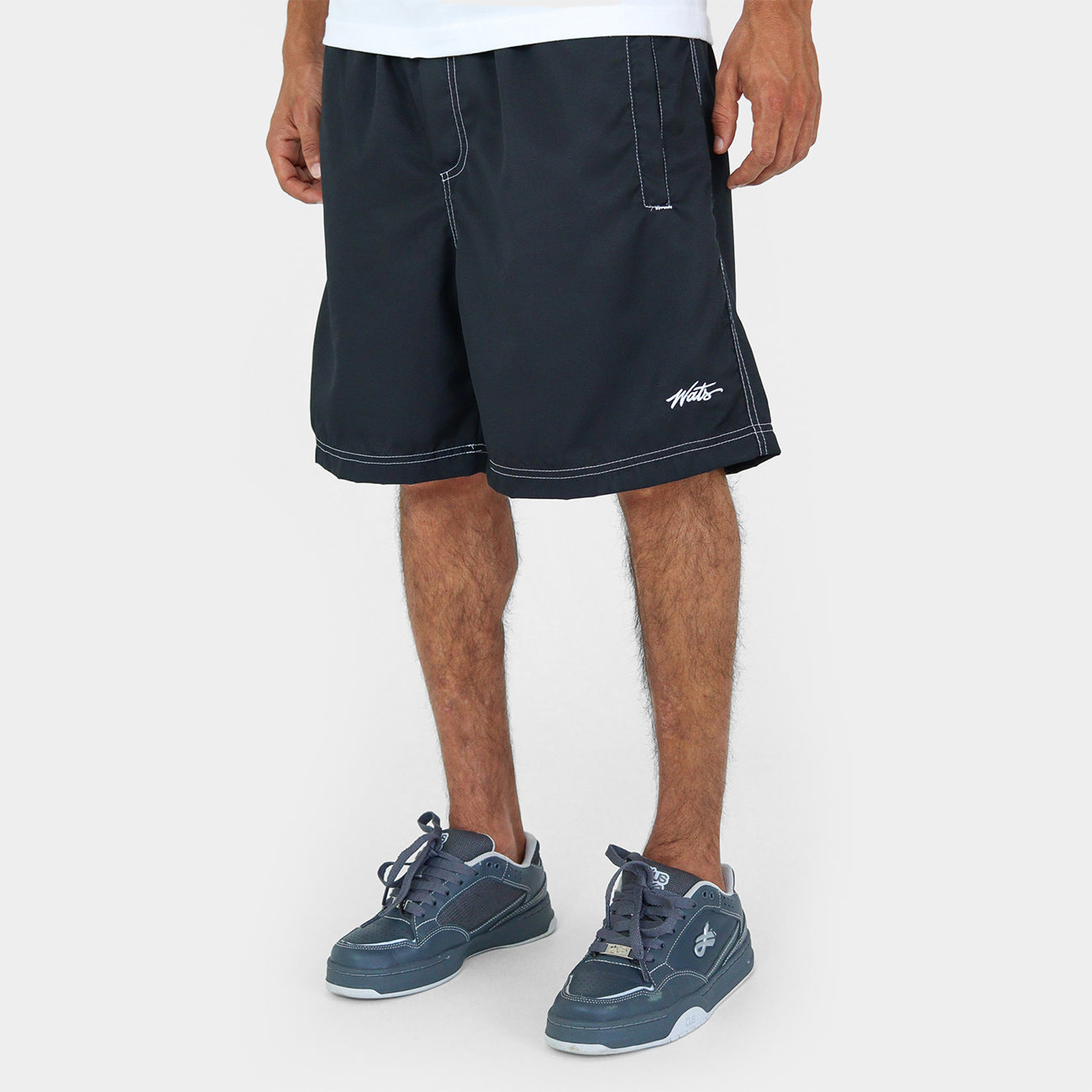 Bermuda Wats Company Pesponto Tag Preta