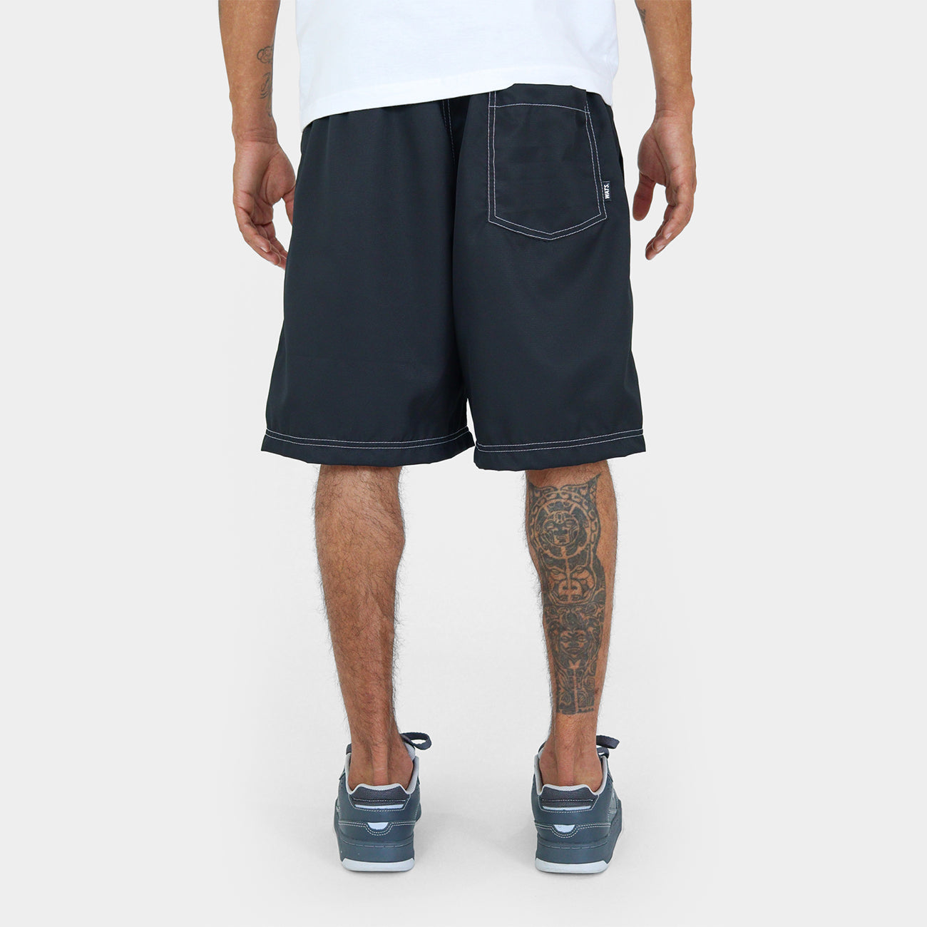 Bermuda Wats Company Pesponto Tag Preta