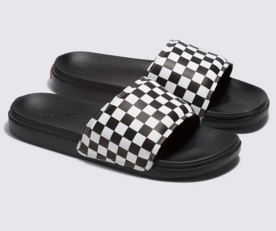 CHINELO SLIDE VANS LA COSTA CHECKERBOARD