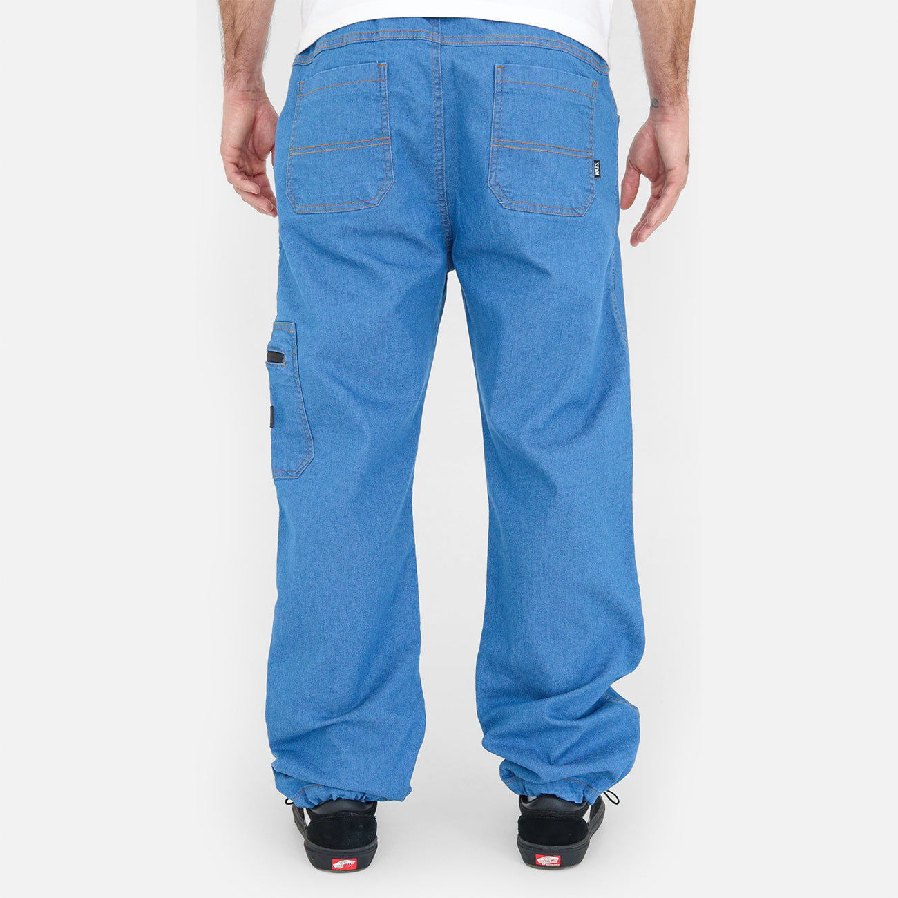 CALÇA WATS COMPANY JEANS CARGO CLEAN