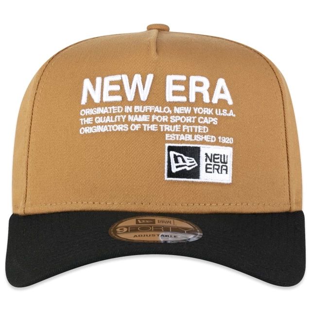 Boné New Era 9FORTY A-Frame Branded Institutional Style
