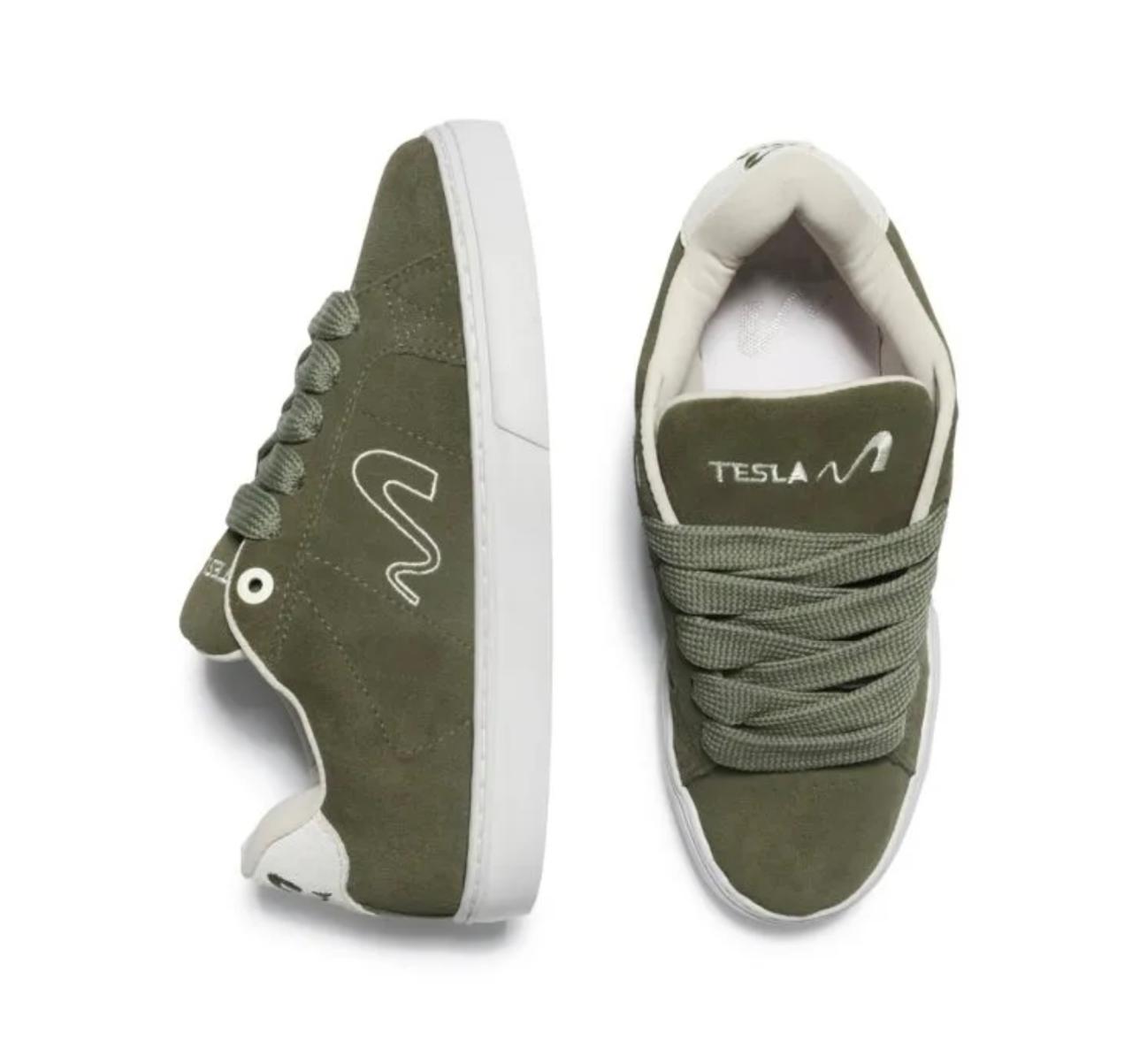 TENIS TESLA HERTZ OLIVE
