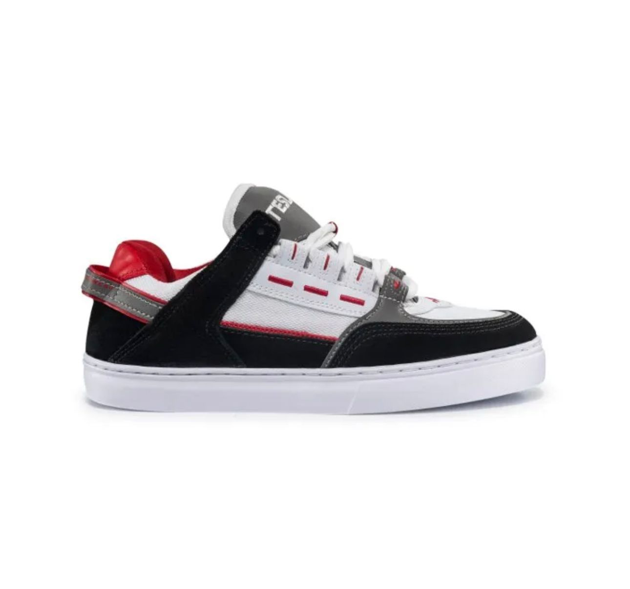 TENIS TESLA COIL BLACK WHITE RED