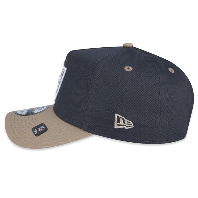 Boné New Era 9FORTY A-Frame NFL Las Vegas Raiders Dual Color