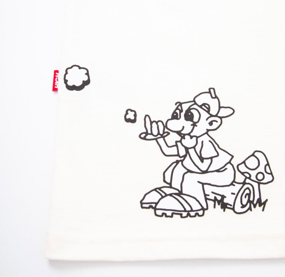 CAMISETA HIGH SMOKER WHITE