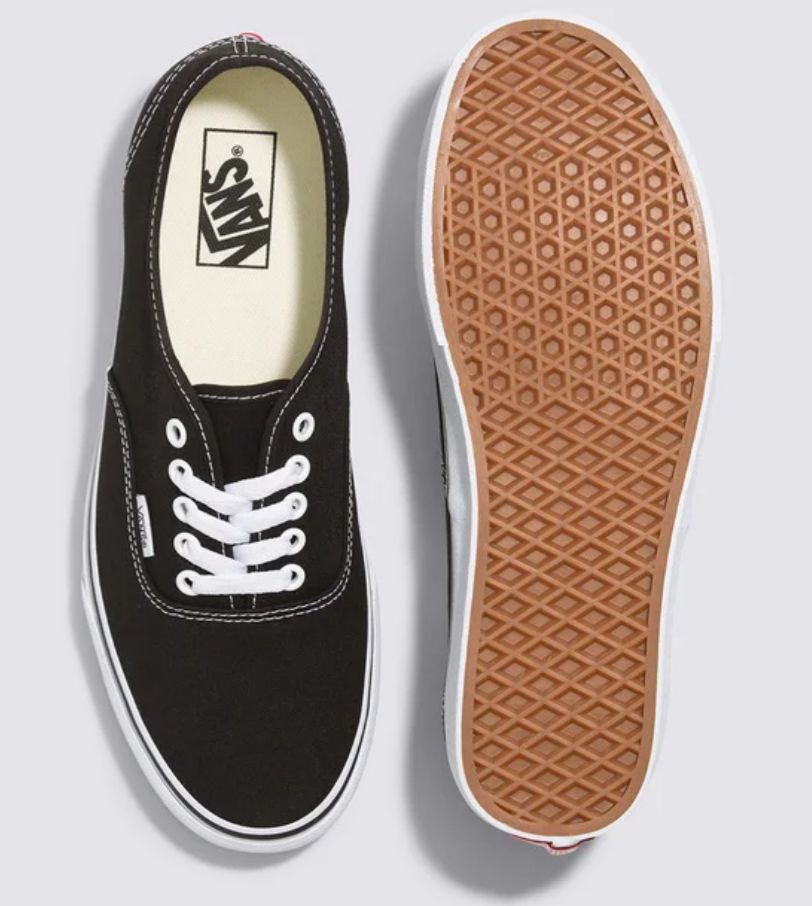 TENIS VANS AUTHENTIC BLACK WHITE