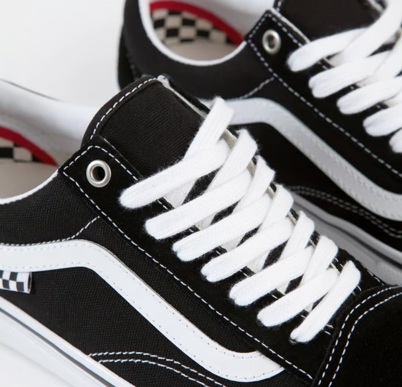 TENIS VANS OLD SKOOL PRO BLACK WHITE