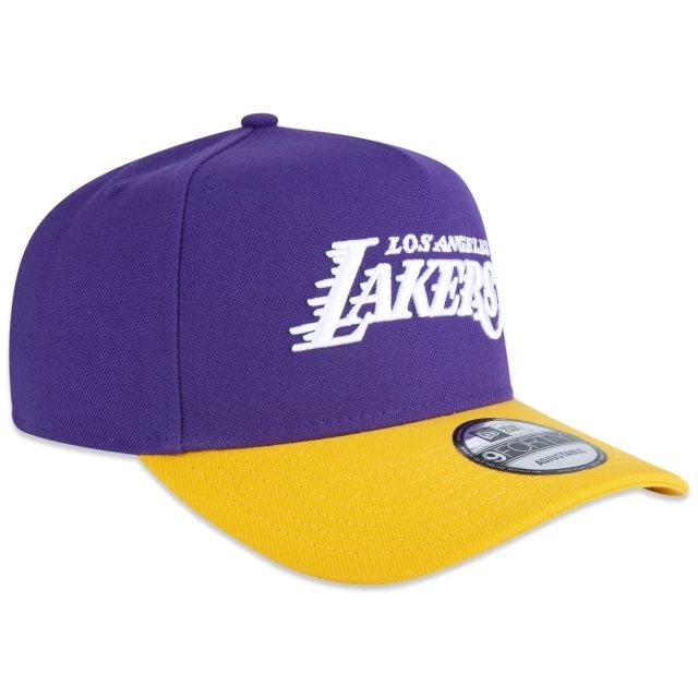 Boné New Era 9FORTY A-Frame NBA Los Angeles Lakers Core
