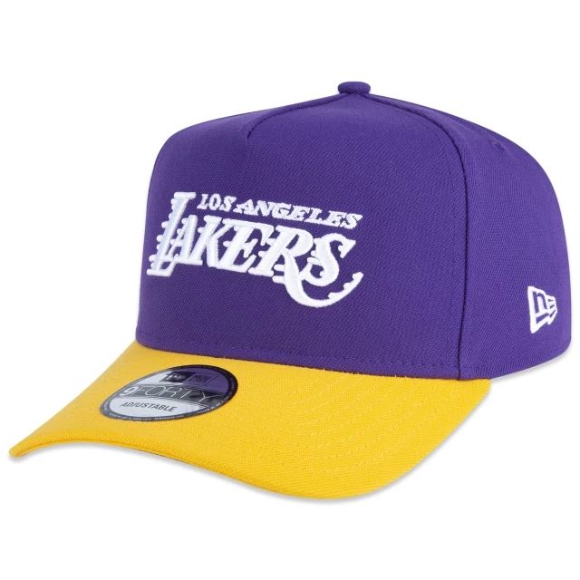 Boné New Era 9FORTY A-Frame NBA Los Angeles Lakers Core