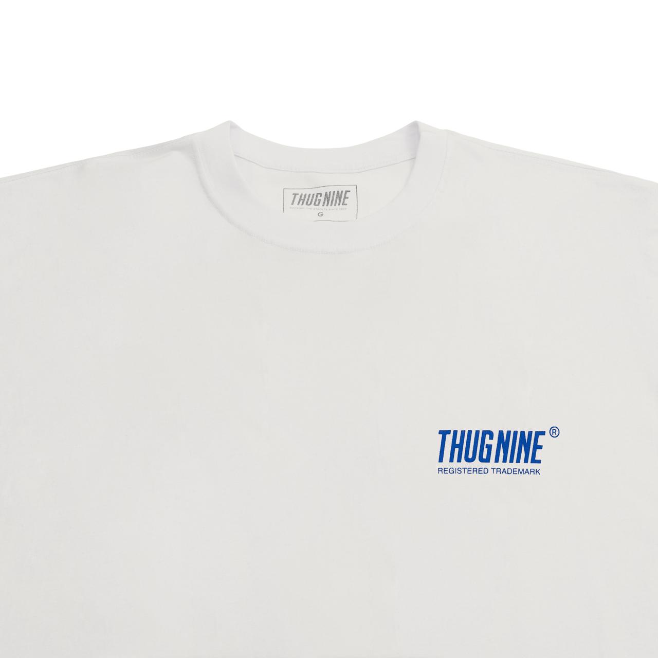 CAMISETA THUG NINE DESCRIPTION BRANCA