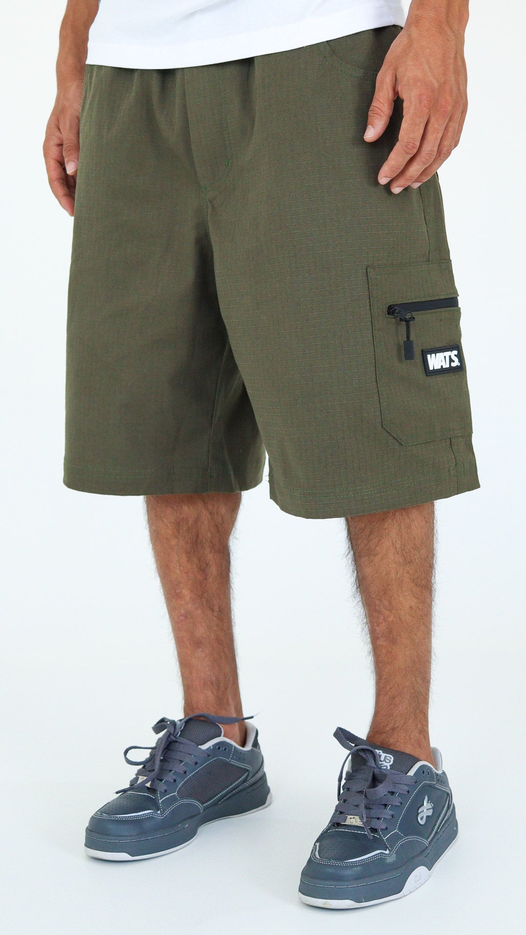 Bermuda Wats Company Ripstop Cargo Verde