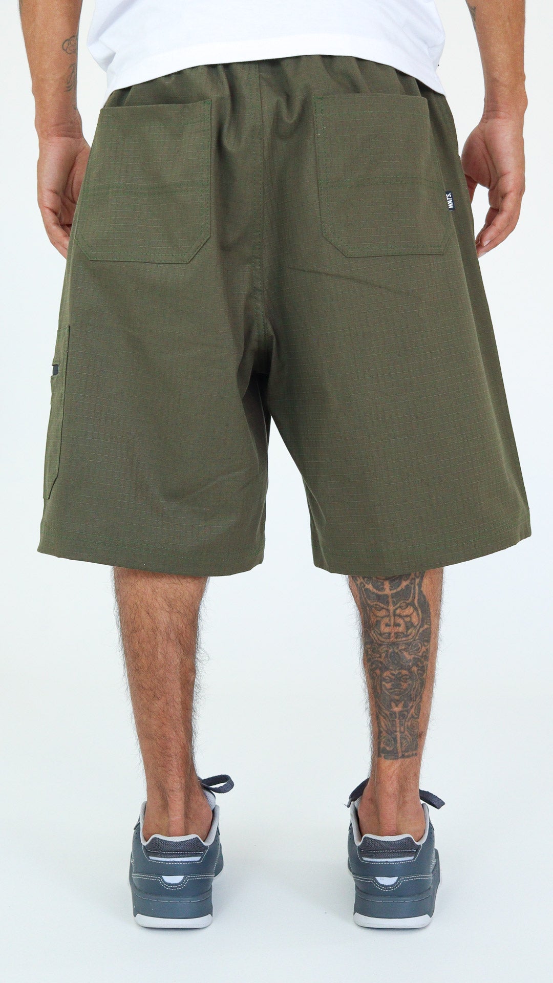 Bermuda Wats Company Ripstop Cargo Verde