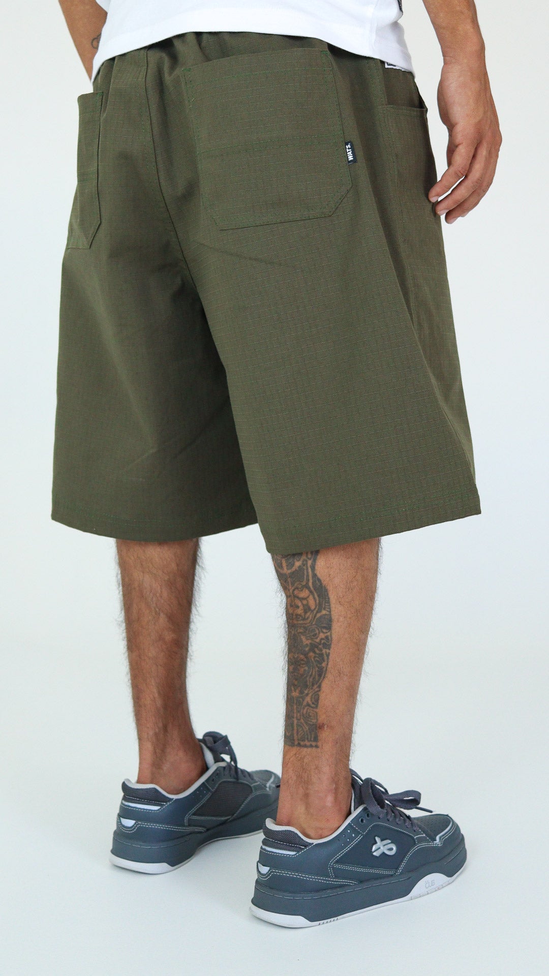 Bermuda Wats Company Ripstop Cargo Verde