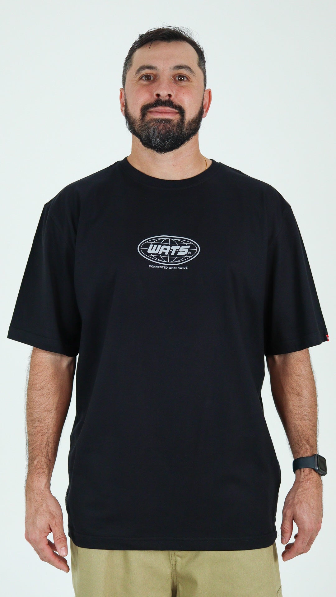 CAMISETA WATS COMPANY WORLD PRETA