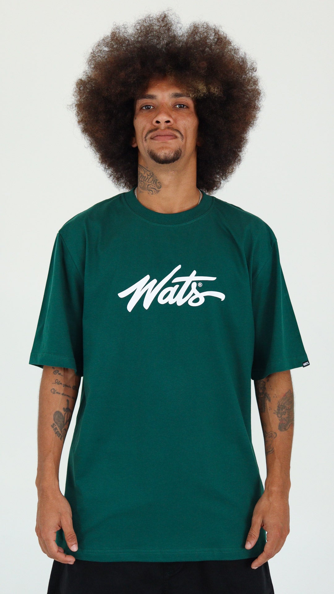 CAMISETA WATS COMPANY TAG VERDE