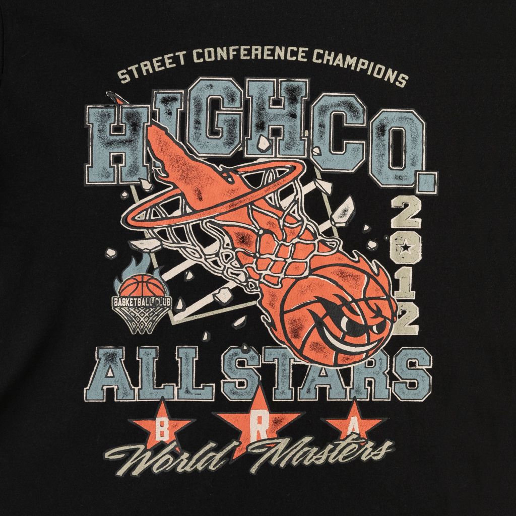 CAMISETA HIGH BASKETBALL BLACK