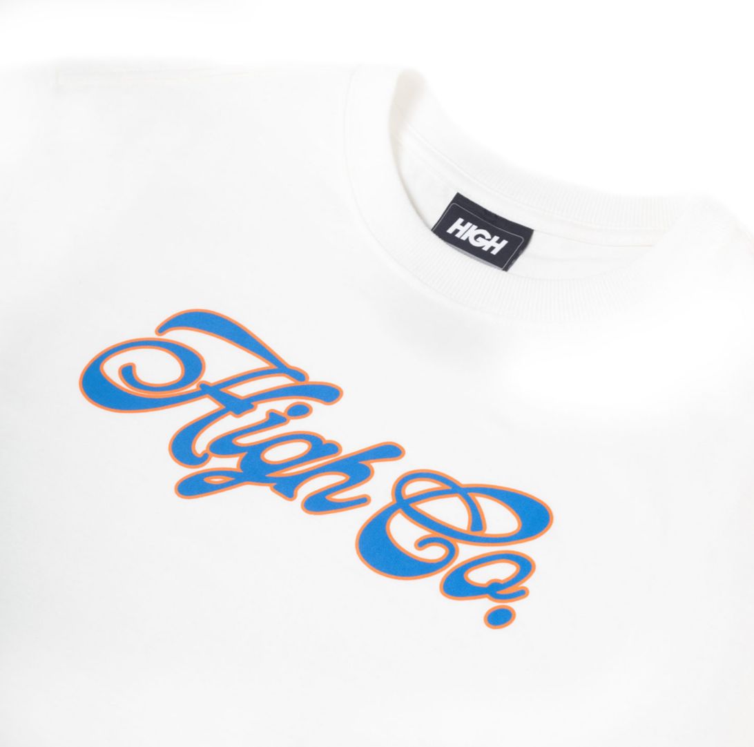 CAMISETA HIGH SCRIPT WHITE