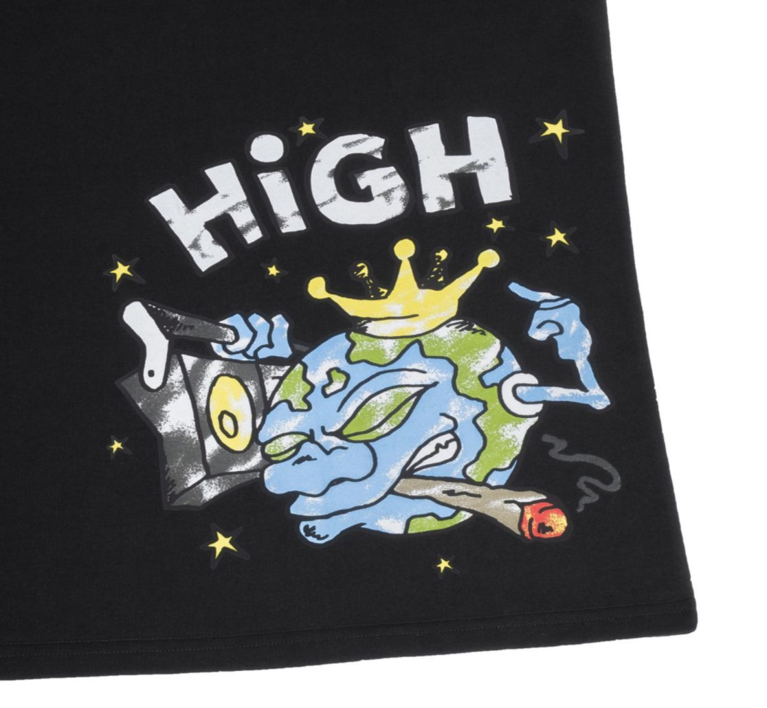 CAMISETA HIGH WORLD BLACK