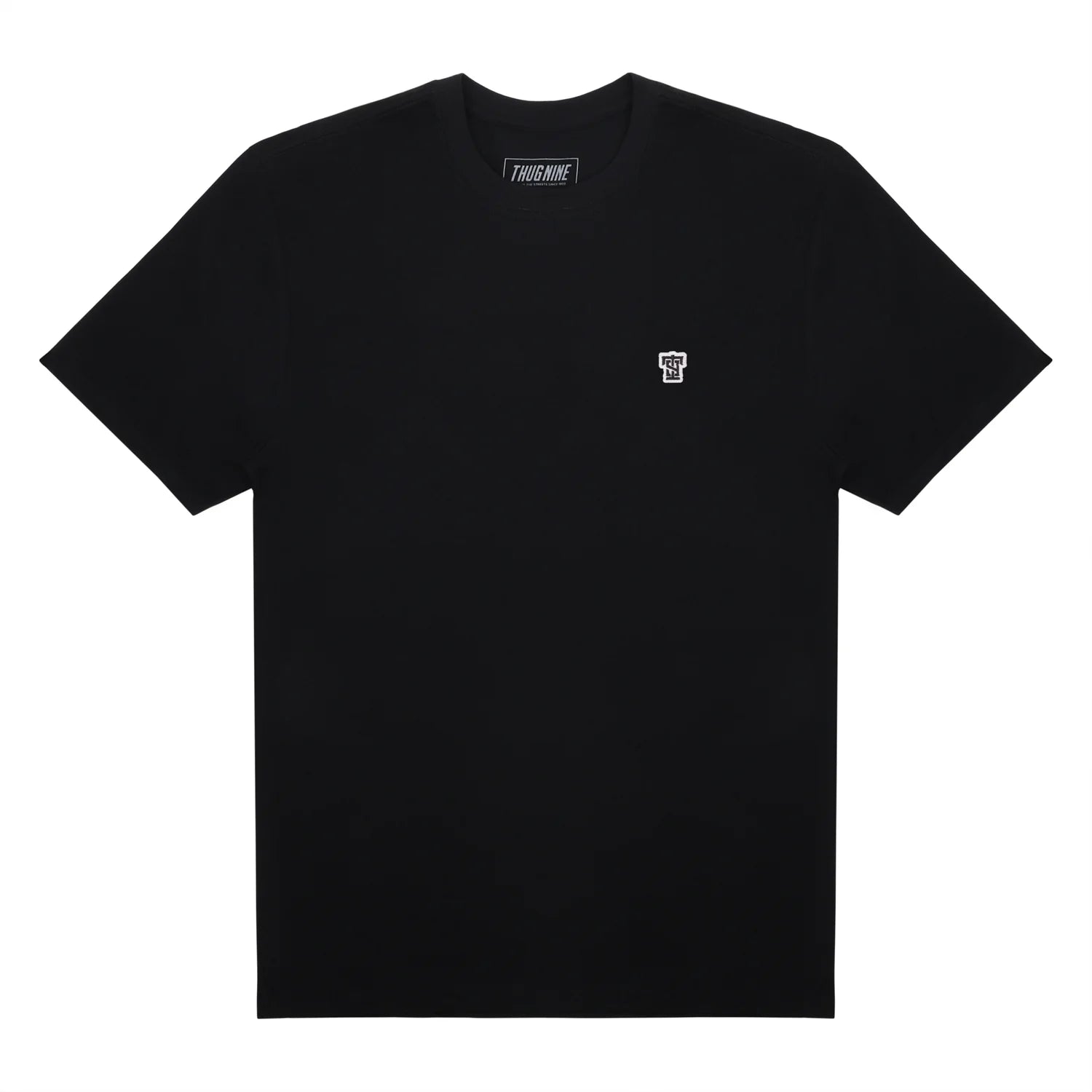 CAMISETA BASIC T9 PATCH PRETA