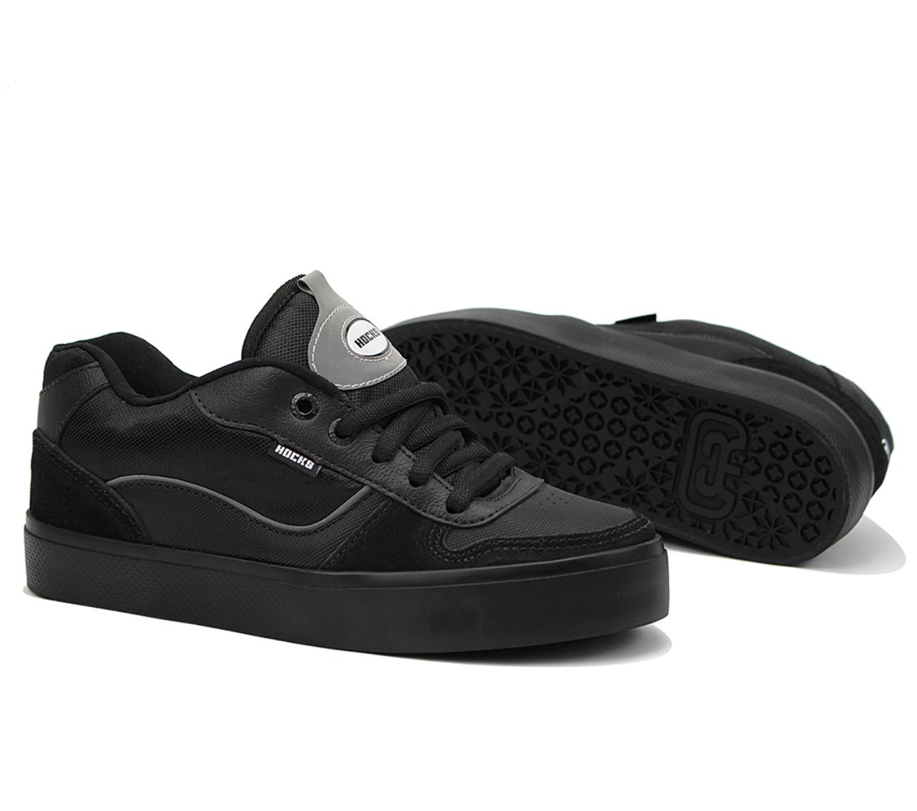 TENIS HOCKS PUFF PRETO REFLETIVO