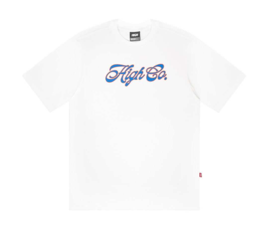 CAMISETA HIGH SCRIPT WHITE