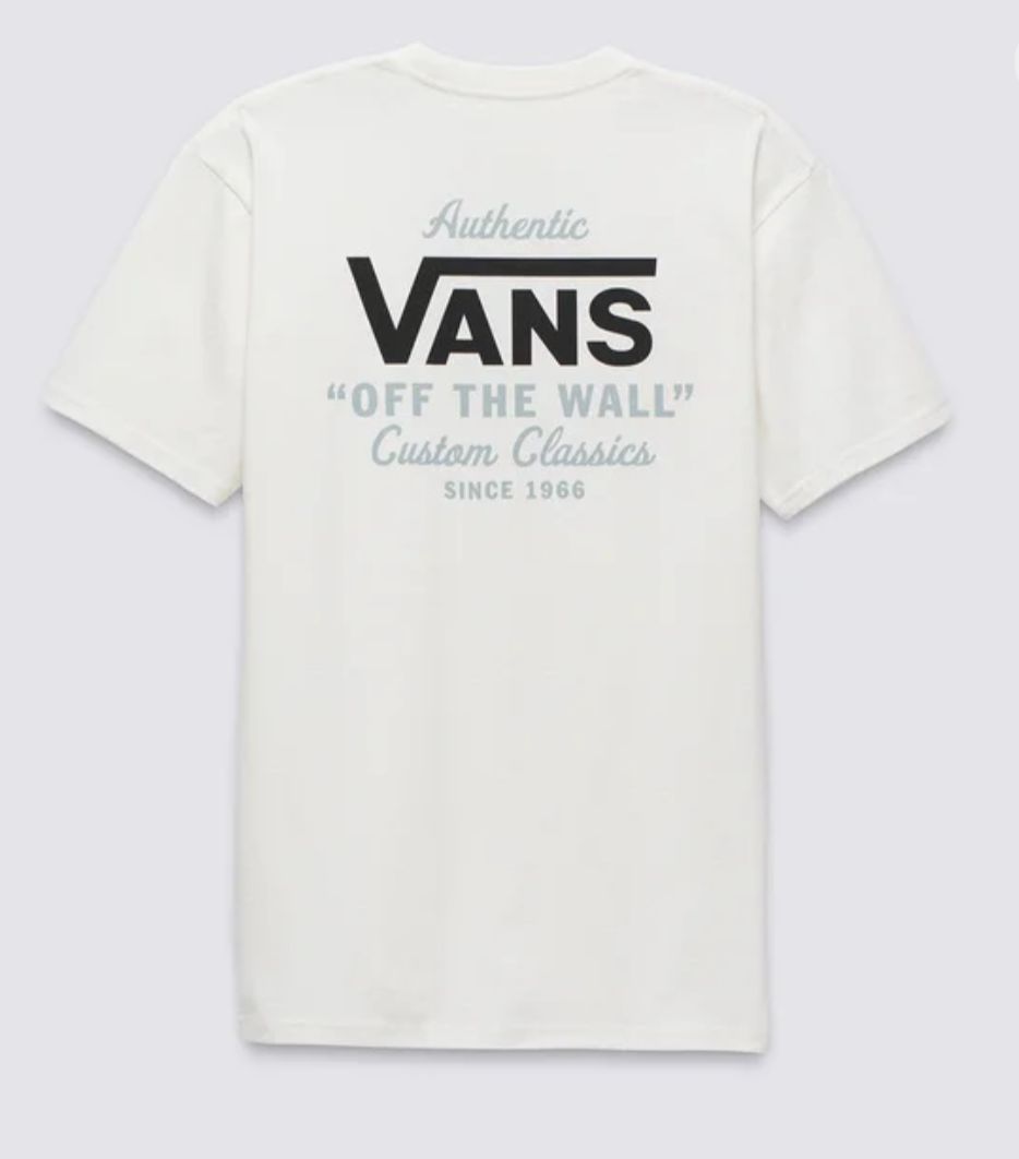 CAMISETA VANS HOLDER ST CLASSIC SS MARSHMALLOW