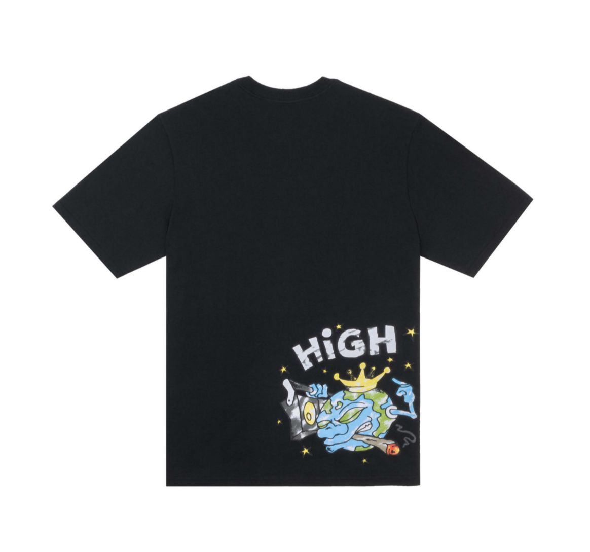 CAMISETA HIGH WORLD BLACK