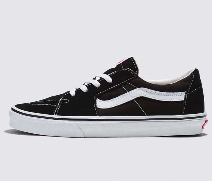 TENIS VANS SK8-LOW BLACK WHITE