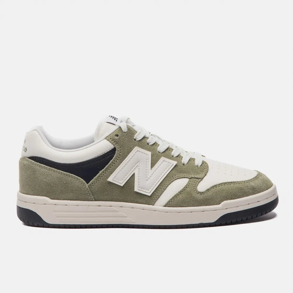 Tênis New Balance 480 LOW VERDE E BEGE