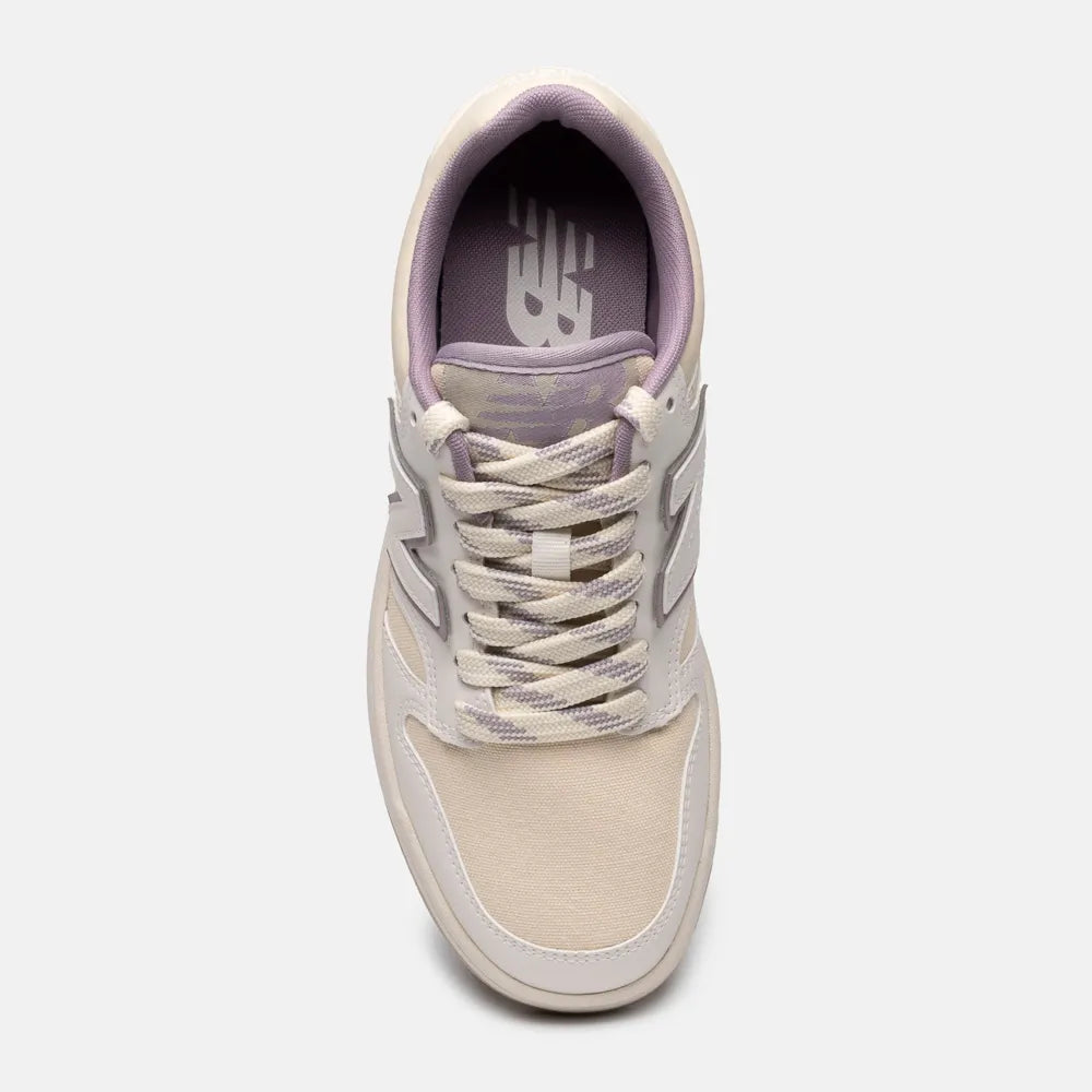 Tênis New Balance 480 Low Bege Claro/Lilás