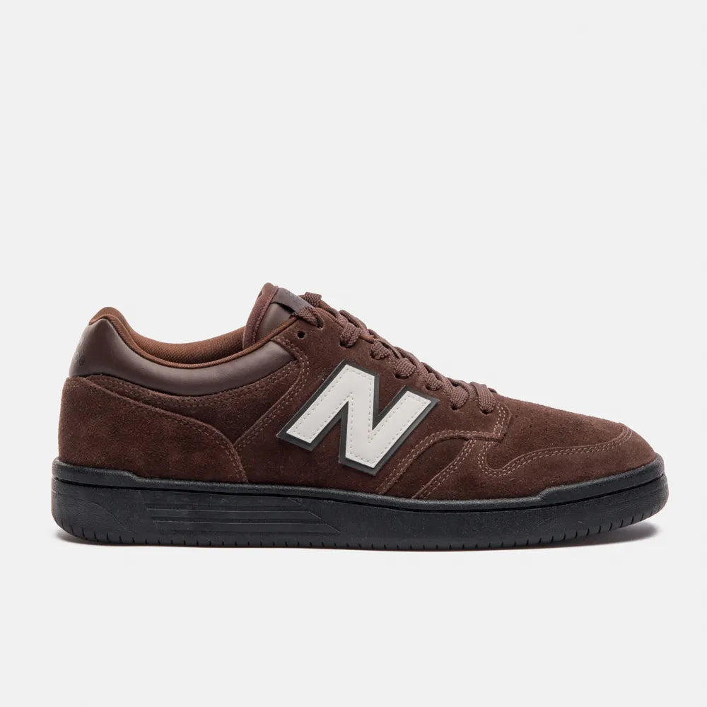 TENIS NEW BALANCE 480 LOW Marrom/Branco Off