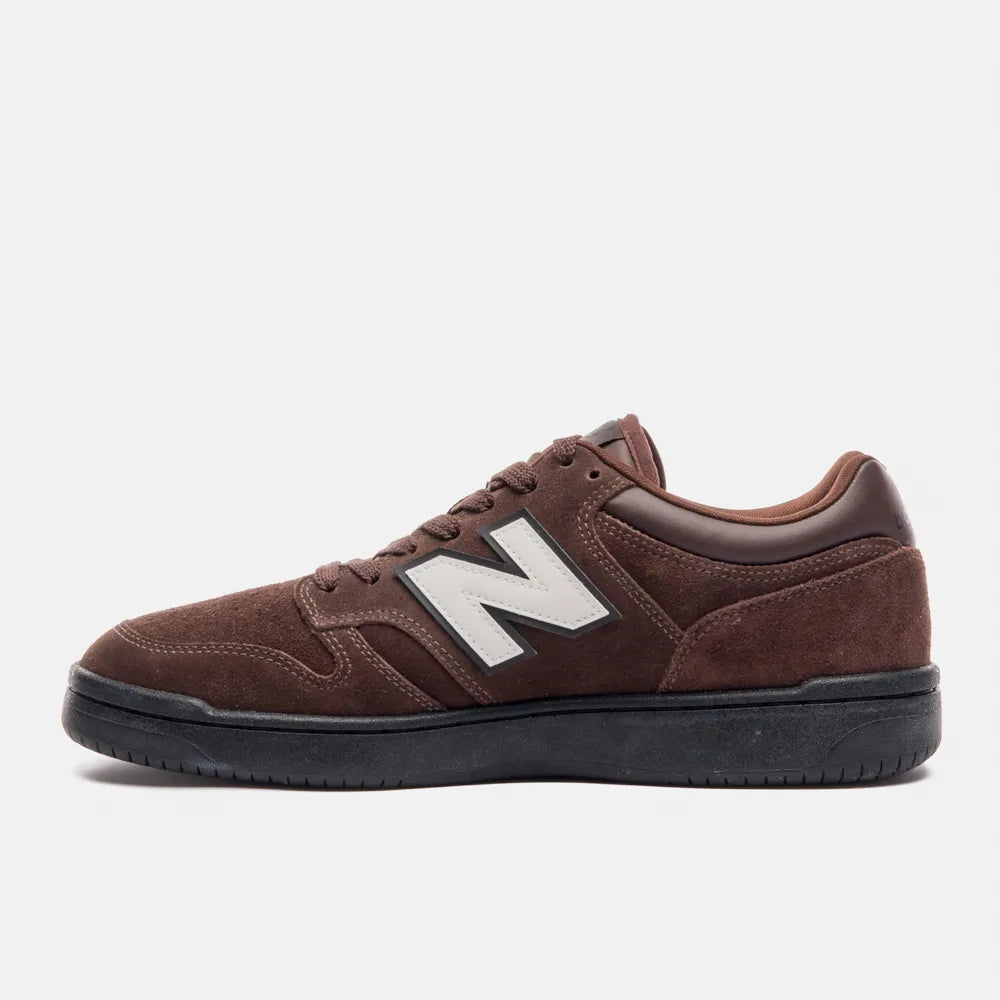 TENIS NEW BALANCE 480 LOW Marrom/Branco Off