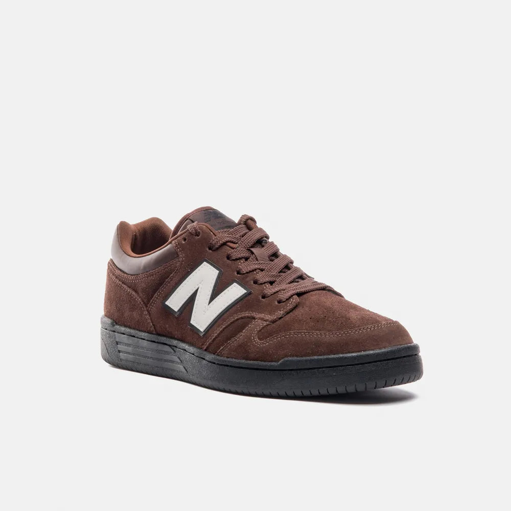 TENIS NEW BALANCE 480 LOW Marrom/Branco Off