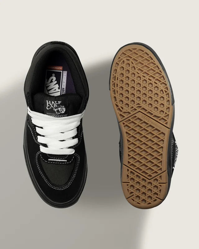 TENIS VANS HALF CAB BLACK GUM WAFFLECUP BLACK ASPHALT