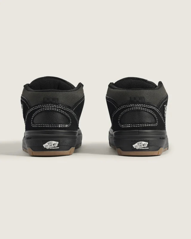 TENIS VANS HALF CAB BLACK GUM WAFFLECUP BLACK ASPHALT