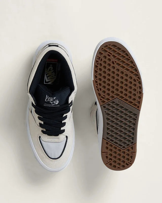 TENIS VANS HALF CAB WAFFLECUP WHITE BLACK