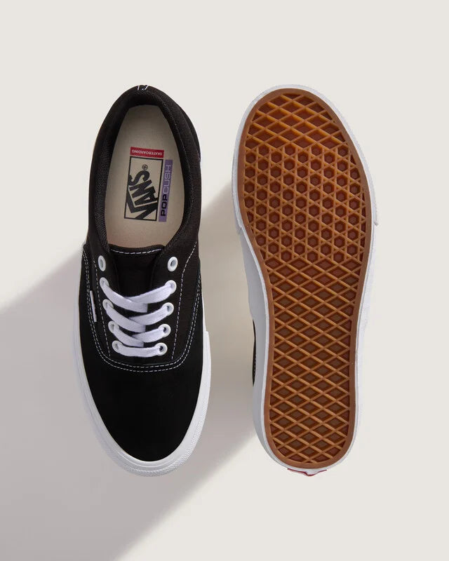 tênis skate era black white
